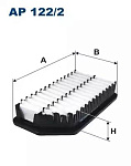 AP1222 FILTRON Фильтр воздушный