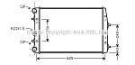 SAA2010 AVA Радиатор системы охлаждения