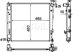 CR1893000S MAHLE / KNECHT Радиатор охлаждения