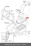 911640 TSN ЭФВ TSN 9.1.1640 (1/10) KIA Picanto II 1.2 (C22015)