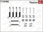 77AP188 MASTERKIT Комплект установочный тормозных колодок задний