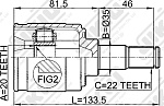 JC13020 JIKIU ШРУС