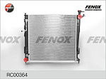 RC00364 FENOX Радиатор охлаждения 485x478x26; паяный