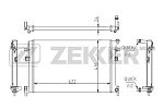 MK1617 ZEKKERT Радиатор Дополнительный Отопителя 5Q0121251HQ 5Q0121251HP 5Q0121251GG 5Q0121251GC 5Q0121251FB 5Q01