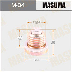 M84 MASUMA Болт маслосливной с магнитом 14x1.5mm