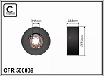 500039 CAFFARO Ролик генератора обводной Honda CR-V 2.0 01->06