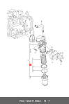 VO8692305 GPARTS Фильтр масляный