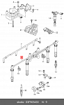 941318111316 MAGNETI MARELLI MSK1316 Комплект проводов Audi/VW 1.2 TSI 09-