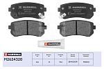 M2624320 MARSHALL Торм. колодки дисковые задн.