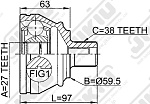 JC33006N JIKIU ШРУС