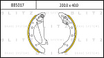 BB5017 BLITZ Колодки тормозные барабанные VW Golf/Polo 91-> BB5017