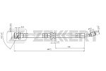 BS9477 ZEKKERT Шланг тормозной передний Kia Rio 00-