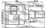 2211EDLH FEBEST ШРУС внутренний левый к-кт!22X41X27\ Kia Ceed 10>