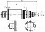 LCCV0801 LUZAR Клапан регулир. компрессора кондиц. для а/м Kia CEED(12-)/Cerato III (13-)(тип Hсс) LCCV0801