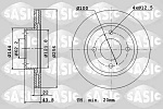 6106235 SASIC Диск торм.(Компл.)