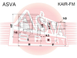 KAIRFM ASVA шрус внутренний правый