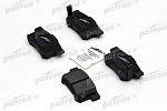 PBP956 PATRON КОЛОДКИ ТОРМОЗНЫЕ ДИСКОВЫЕ ЗАДН HONDA ACCORD IV AERODECK 91-93, LEGEND I 88-90,