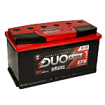 DUOPEFB903R DUO POWER аккумулятор DUO POWER EFB 90 А/ч 870A обр. п. (353х175х190) 6СТ-90 LЗ (R)