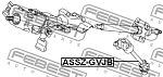 ASSZGVJB FEBEST Вал карданный рулевой нижний SUZUKI GRAND VITARA JB416/JB420/JB627 06-14 ASSZ-GVJB