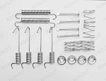 RFK163 RENZO Монтажные комплекты барабанного тормоза, RFK163