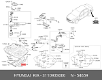 311093S000 HYUNDAI / KIA ГАЙКА М10