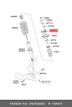 546703E000 HYUNDAI / KIA ОПОРА СТОЙКИ АМОРТИЗАТОРА