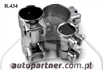 R434 AUTOPARTNER Муфта-хомут глушителя