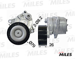 AG00297 MILES Натяжитель ремня приводного MERCEDES BENZ W210/211/202/203/VITO OM 611 98- AG00297