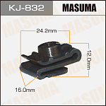 KJ832 MASUMA Клипса автомобильная (автокрепеж) (упаковка 50 шт, цена за 1 шт)