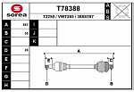 T78388 EAI привод пер. правый! 883мм aut.\ Audi A3 1.6/2.0FSI 03-12/VW Golf 03>09/Skoda Octavia 04>13