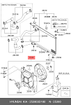 NAAA038 NT вентилятор радиатора Hyundai Sonata 2.7