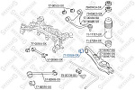 7700506SX STELLOX 77-00506-SX_сайлентблок рычага зад.подв. ! Hyundai Santa Fe 06, KIA Sorento 09