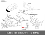 KACET13071R AUTOCOMPONENT Автозапчасть/CERATO ФАРА ПРОТИВОТУМ ПРАВ