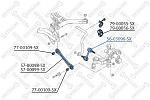 5603096SX STELLOX Тяга стабилизатора заднего