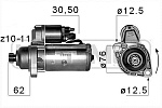 220141 ERA 220141 Стартер\ VW BORA/GOLF IV 2kw