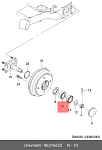 96316635 DAEWOO Подшипник задней ступицы внутр. (25x52x16,3) \ Chevrolet Matiz II/Spark
