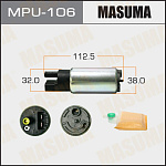 MPU106 MASUMA Бензонасос эл.