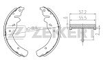 BK4192 ZEKKERT Колодки торм. бараб. задн. Kia Sportage 94-.