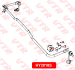 HY2818S VTR Тяга стабилизатора передней подвески, левая