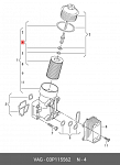 PBX022T PARTS-MALL фильтр масляный!\ VW Polo 1.2TDi 09>, Seat Ibiza 1.2TDi 10>