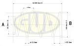 GCS037232 G.U.D Пружина подвески. ПЕР Hyundai Accent 1.4/1.6 11/05>