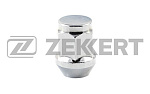 BE4100 ZEKKERT Гайка колесная, конус, M12 x 1,5, L=35, ключ 21, Хром.