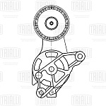 CM5107 TRIALLI Ролик привод. ремня с натяж. мех. для ам VW Passat 05- 2.0d CM 5107