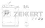 MK5054 ZEKKERT Радиатор отопителя Audi A3 II 03- TT II 06- Seat Altea 04 Leon II 05- Skoda Octa