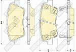 6134949 GIRLING Колодки тормозные HYUNDAI SOLARIS 10-/SONATA V (NF) 05-/KIA SOUL 09- задние