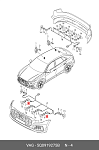 QZ66209274427 QUARTZ QZ66209274427 VW Jetta IV (162, 163, AV3, AV2) 2010.10> Датчик парковки