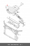 OEM0003KVF O.E.M. Корпус воздушного фильтра Volkswagen Polo sedan 5 2015-2020, 1,6 л, МКПП