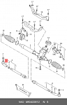 HSTRE0160 HOSU Наконечник рулевой VOLKSWAGEN FOX 03-