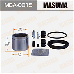 MBA0015 MASUMA РЕМКОМПЛЕКТ ТОРМОЗНОГО СУППОРТА С ПОРШНЕМ D-57.1 MASUMA, 257929 FRONT