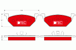 GDB1984DTE TRW Тормозные колодки